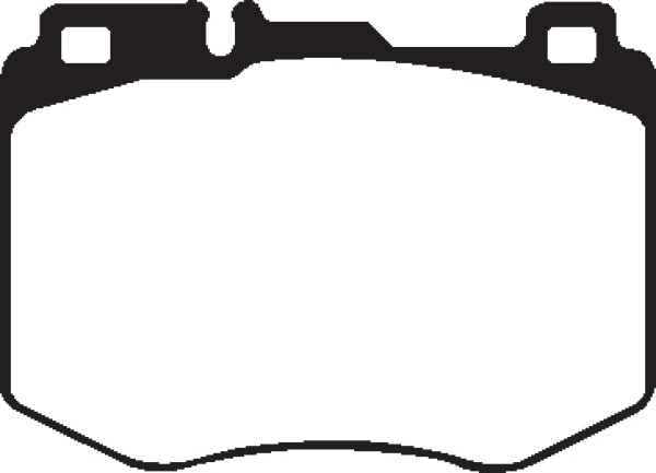 EBC Yellowstuff Bremsbeläge DP42210R für Mercedes-Benz E-Klasse W213 E 200 (213.042) vorne