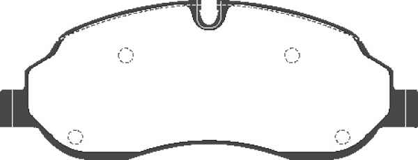 EBC Yellowstuff Bremsbeläge DP42221R für Ford Transit 7 Kasten  2.2 TDCi 4x4 vorne