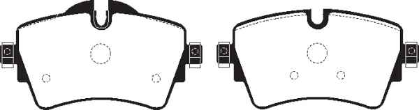 EBC Orangestuff Bremsbeläge DP92227 für BMW 2 F45 218 d vorne