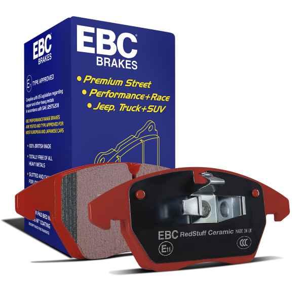 EBC Redstuff Bremsbeläge DP31061C für Fiat Multipla 186 1.9 JTD 105 vorne