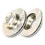 EBC Premium Sportbremsscheiben (gelocht) D1561D für Mercedes-Benz S-Klasse W221 S 350 vorne